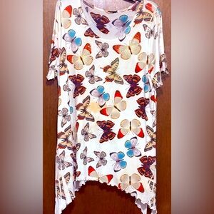 Butterfly Blouse XL